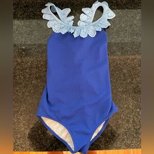 Boden Broderick Frill Swimsuit